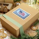 American Flag Stamp Sticker