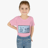 Fisherman Stamp Baby Onesie