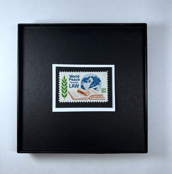 Law 1975 Framed #1576