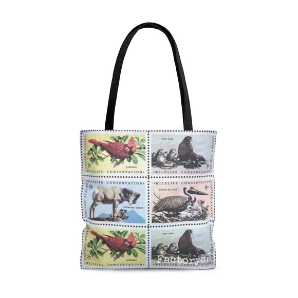 Wildlife Conservation 1972 Stamp Tote Bag