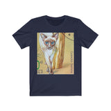 Siamese Cat Stamp T-shirt