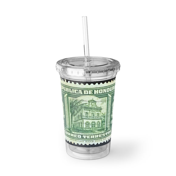 Honduras Stamp Acrylic Cup