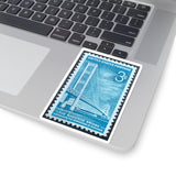 Mackinaw Bridge Stamp Sticker