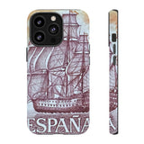 Spain Ship Tough Phone Case