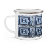 Iowa State 1946 Stamp Enamel Mug