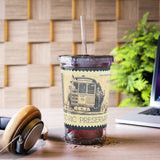 San Fran Cable Car Stamp Acrylic Cup