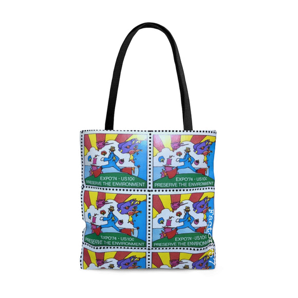 Environment 1974 Stamp Tote Bag