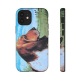 Basset Hound Dog Tough Phone Case