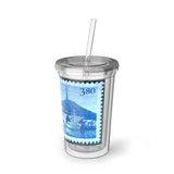 Norway Harbor Stamp Acrylic Cup