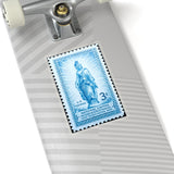 National Statue Stamp Sticker