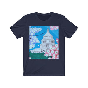 Cherry Blossoms Stamp T-shirt