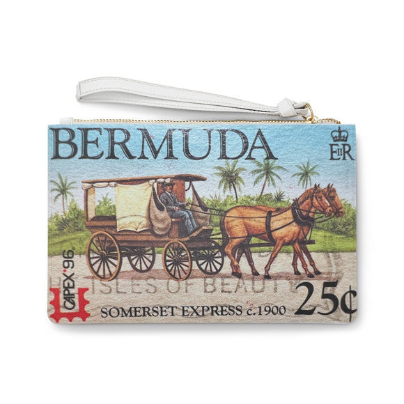 Horse & Carriage Clutch Bag