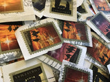 Starry Night Christmas Stamps