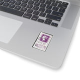 One Penny Stamp Sticker