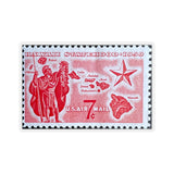 Hawaii State Stamp Sticker