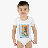 Hawaii State Stamp Baby Onesie