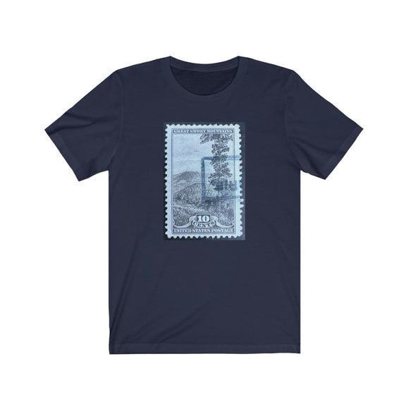 Great Smokey Mountains Stamp T-shirt