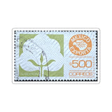 Cotton Mexico Stamp Sticker
