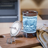 Blue Rhino Stamp Acrylic Cup