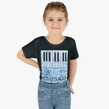 Piano Keys Stamp Baby Onesie