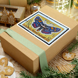 Moth Stamp Sticker
