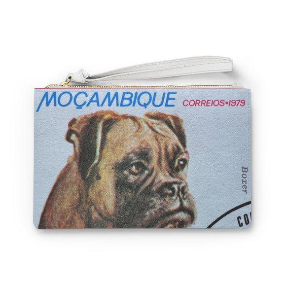 Boxer Dog Clutch Bag