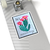 Cactus Flowers Stamp Sticker