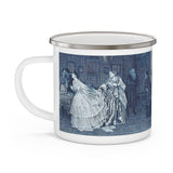 Victorian Stamp Enamel Mug