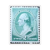Washington Green Stamp Sticker