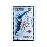 Columbia Map Stamp Sticker