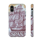 Spain Ship Tough Phone Case