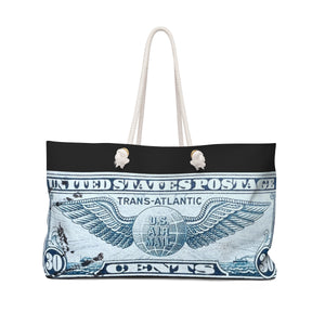 Trans-Atlantic Blue Travel Bag