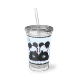 Panda Bear Stamp Acrylic Cup