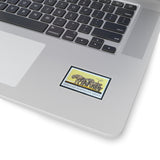 Elephant Herd Stamp Sticker