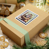 Baboon Africa Stamp Sticker