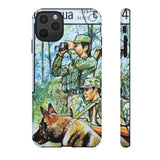Military Dog Tough Phone Case