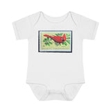 Cardinal Stamp Baby Onesie
