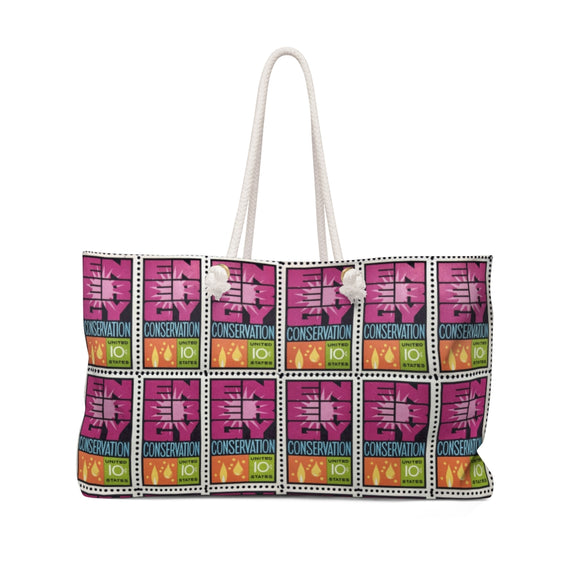 Energy Conservation Stamp Travel Bag