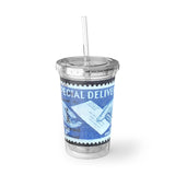 Special Delivery Stamp Acrylic Cup