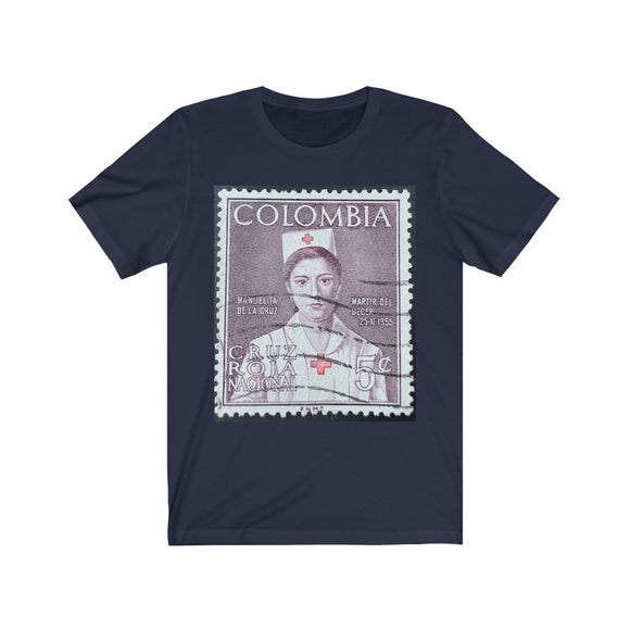Nurse Columbia Stamp T-shirt