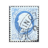 Ben Franklin Blue Stamp Sticker