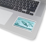 Salmon Stamp Sticker