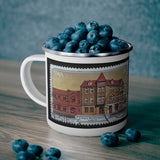 Architecture 1982 Stamp Enamel Mug