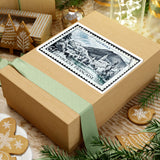 French Town Stamp Sticker