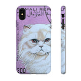 White Persian Cat Tough Phone Case