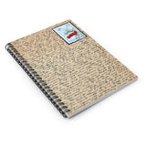 Cherry Stamp Spiral Notebook