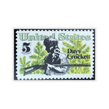 Davy Crockett Stamp Sticker