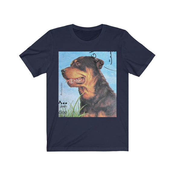 Rottweiler Dog Stamp T-shirt