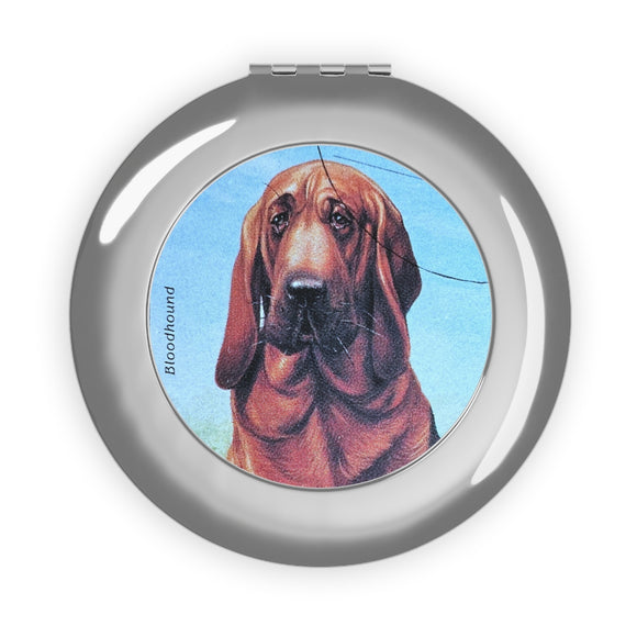 Bloodhound Compact Travel Mirror