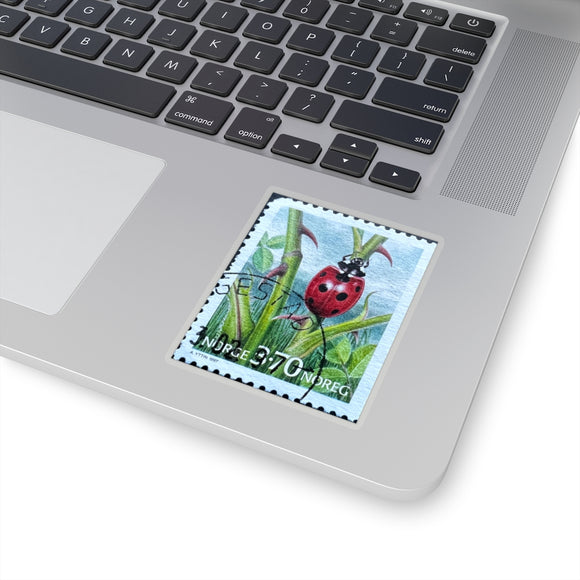 Ladybug Stamp Sticker